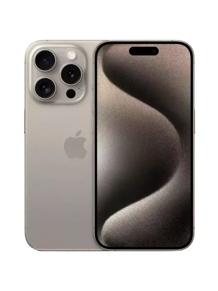 iPhone 15 Pro 256 ГБ, натуральный титан Natural Titanium
