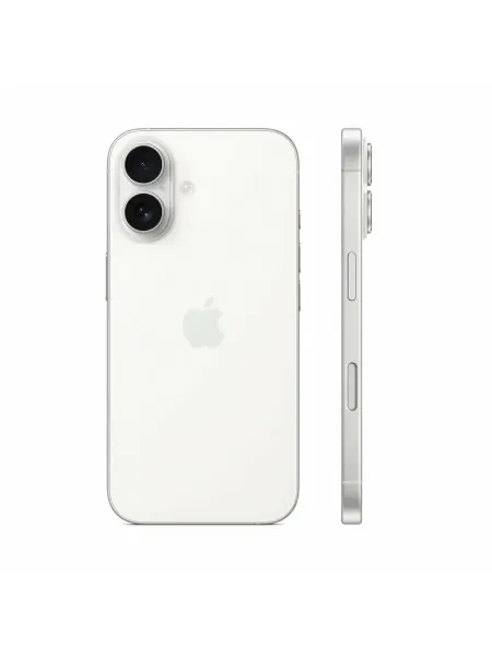 iPhone 16 128 ГБ, nano SIM + eSIM, Белый White