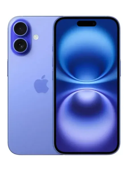 iPhone 16 128 ГБ, nano SIM + eSIM, Ультрамарин Ultramarine