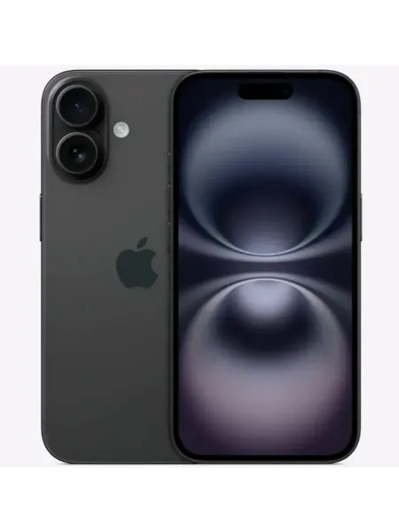 iPhone 16 256 ГБ, nano SIM + eSIM, Черный Black