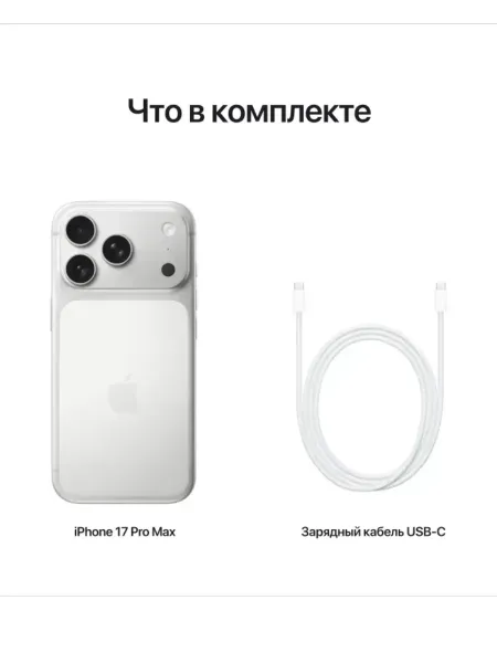 iPhone 17 Pro 256Gb eSIM+eSIM, Silver