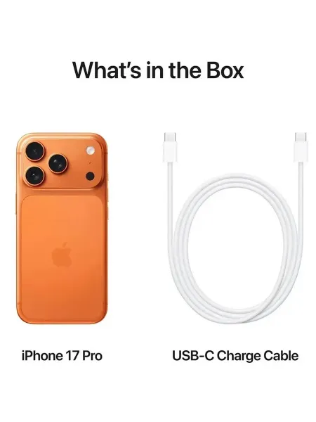 iPhone 17 Pro Max 256Gb eSIM+eSIM, Cosmic Orange