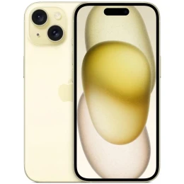Смартфон Apple iPhone 15 128 ГБ, желтый