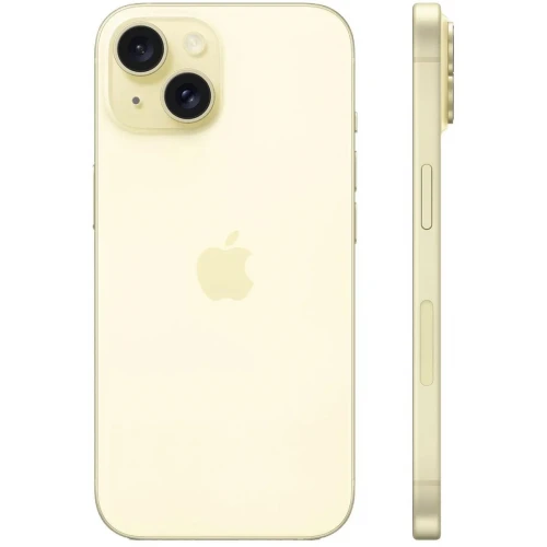 Смартфон Apple iPhone 15 256 ГБ, желтый