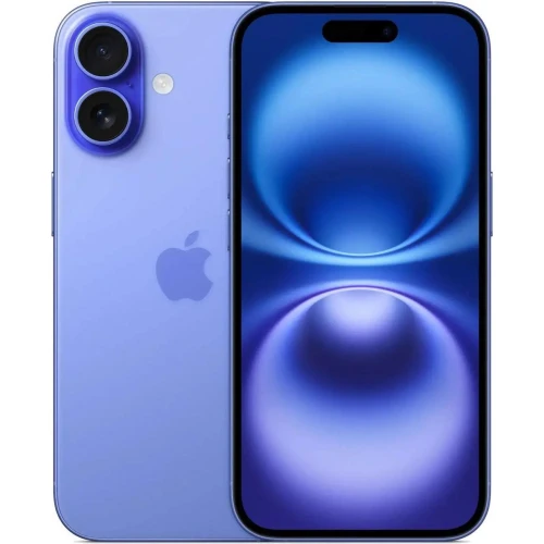 Смартфон Apple iPhone 16 128 ГБ, ультрамарин