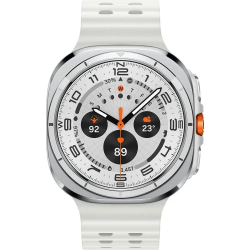 Умные часы Samsung  Galaxy Watch Ultra 47 мм LTE, белый корпус/белый ремень