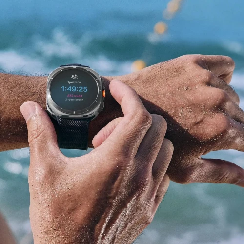 Умные часы Samsung  Galaxy Watch Ultra 47 мм LTE, белый корпус/белый ремень